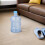 2Pcs Blue Plastic Storage Bucket with Heat-Resistant Handle 5