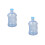 2Pcs Blue Plastic Storage Bucket with Heat-Resistant Handle 9