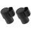 2Pcs Black Plastic Bent Neck Key End Caps for Tenor Saxophone 11