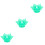 3 Pcs Electronic Electric Candle 5