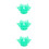 3 Pcs Electronic Electric Candle 8