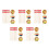 5Pcs Bamboo Fruit Sticks Multi- Picks for Appetizers 8
