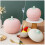2Pcs Pink Snack Trays Multi-Use Candy and Fruit Containers for Home 10