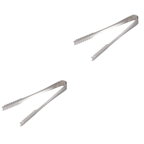 8Pièces Pinces Polyvalentes Pour Service Maison Argent 2
