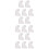 15 Pcs Disposable Face Mask Anti-Uv Work Baotou White 8