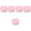 5Pcs Coffee Filter Basket Silicone Case Break-Resistant Pink Holder 5
