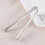 8Pièces Pinces Polyvalentes Pour Service Maison Argent 10