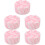 5Pcs Coffee Filter Basket Silicone Case Break-Resistant Pink Holder 7
