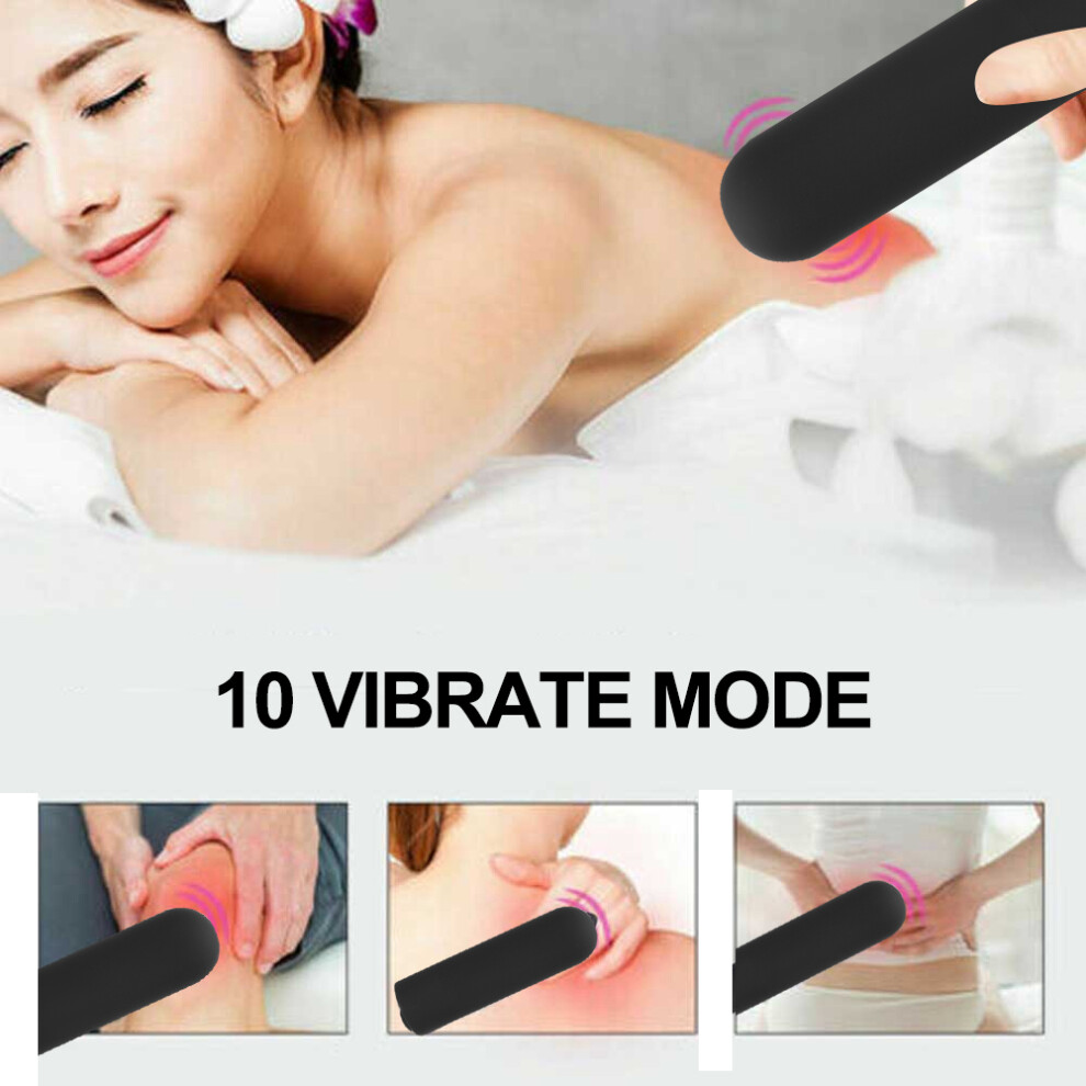 Mini USB Rechargeable Body Vibration Massager with Remote, 6.5cm