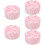 5Pcs Coffee Filter Basket Silicone Case Break-Resistant Pink Holder 10