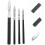 16Pcs Black Professional Painting Ruling Pens Plastic Metal Draw Tools 9