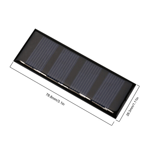 Miniature Solar Panel For Educational And Hobby Use, Environmentally Friendly High Conversion Efficiency Polycrystalline Module Ideal For Diverse Diy 1
