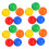 250Pcs Lightweight Plastic Balls Openable Colored Party Balls 10