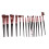 Multi-functional Makeup Brushes Set Cosmetics Foundation Brush with Customized High-grade Color Matching Soft Non-irritating for Subtle Eye Corners 3