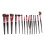 Multi-functional Makeup Brushes Set Cosmetics Foundation Brush with Customized High-grade Color Matching Soft Non-irritating for Subtle Eye Corners 4