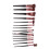 Multi-functional Makeup Brushes Set Cosmetics Foundation Brush with Customized High-grade Color Matching Soft Non-irritating for Subtle Eye Corners 6