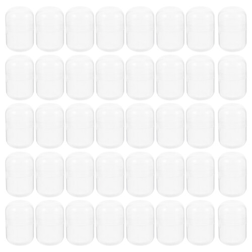 100Pièces Boules Vides Transparentes En Pour Cadeaux 2