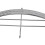 Iron Mug Holder Stand with 6 Hooks, 40cm Base, Silver 9