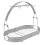 Iron Mug Holder Stand with 6 Hooks, 40cm Base, Silver 10