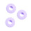3Pcs Durable Lavender Silicone Protective Tracer Sleeve with Pin 5