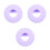 3Pcs Durable Lavender Silicone Protective Tracer Sleeve with Pin 7
