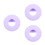 3Pcs Durable Lavender Silicone Protective Tracer Sleeve with Pin 9