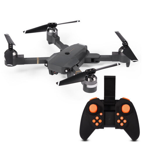 Smart Drone With HD Camera And Gesture Control, Foldable RC Quadcopter Featuring Real Time Transmission Wide Angle Lens Altitude Hold Function And3D 1