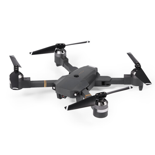 Smart Drone With HD Camera And Gesture Control, Foldable RC Quadcopter Featuring Real Time Transmission Wide Angle Lens Altitude Hold Function And3D 2