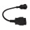 ABS Material OBD2Adapter Cable Overvoltage Protection Fault Detection For Motorcycle Diagnostic Systems 4
