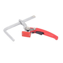 Chromoly Steel Woodworking Clamp 9x17.5cm Ratchet Track Guide Rail System