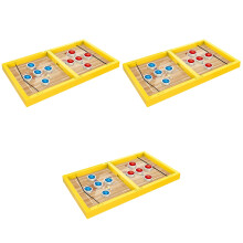 3Sets Kinderschach Spielzeug Gelb Robust Lernspiel Aus Kunststoff