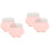 4Pièces Peignes Pet Toilettage Patte Chat Poils Rose 3