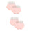 4Pièces Peignes Pet Toilettage Patte Chat Poils Rose 6