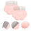 4Pièces Peignes Pet Toilettage Patte Chat Poils Rose 7