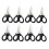 8Pièces Ciseaux Miniatures En Résine Accessoires Décoratifs DIY 1
