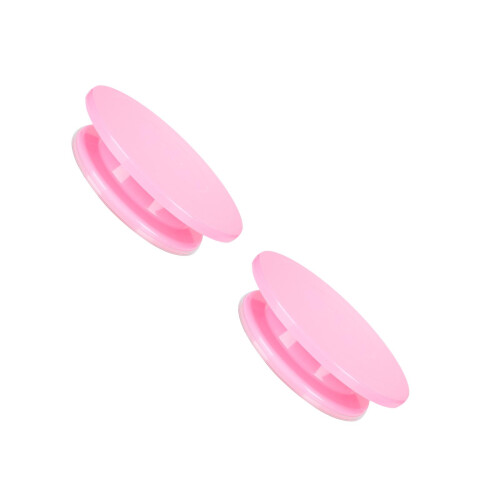 2Pcs Pink Cake Baking Turntable Stable Base Easy Decorating Tool
