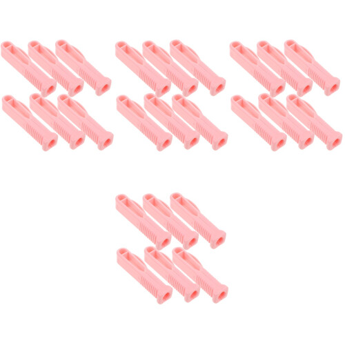 24Stk Kunststoff Ampullenöffner Rosa Mit Rillendesign Für 2