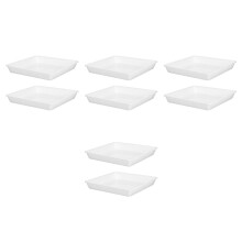 8Pièces Plateau Base Plastique , Drainante Pour Plantes