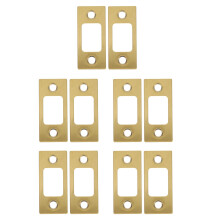 10Pièces Plaques Pour Verrou De Porte En Acier Inoxydable