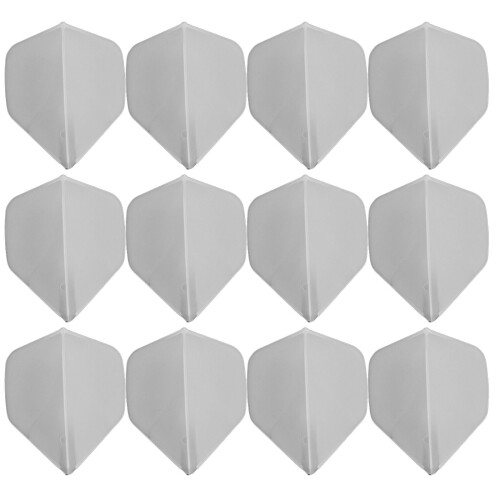 90Pièces Flights Blancs Universels À 4 Ailes Pour Fléchettes 1