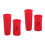 2Ensembles Étuis Manche Microphone Silicone Rouge Usage Polyvalent 4