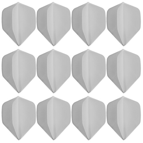 90Pièces Flights Blancs Universels À 4 Ailes Pour Fléchettes 2