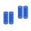 48Pièces Bracelets Souvenirs Silicone Bleu Pour Diplômés 4