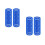 48Pièces Bracelets Souvenirs Silicone Bleu Pour Diplômés 5