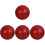 4Pièces Ballons Élastiques Marron PVC Pour Jeux Aquatiques 1