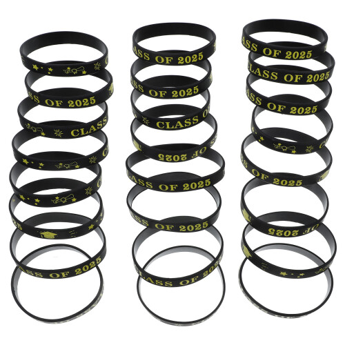 72Pièces Bracelets Silicone Remise 2025 Élégants 1