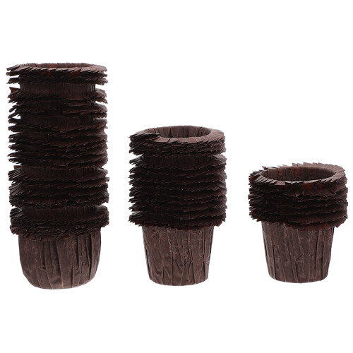 100Pcs Coffee Paper Cupcake Liners Durable Muffin Cups for Baking 1