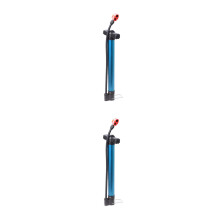 2Pcs Blue Cycling Pump Portable Floor Pump for Inflation