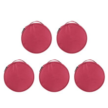 5Pcs Rosy Mindfulness Bowl Holders Compact and Easy to Carry
