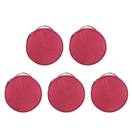 5Pcs Rosy Mindfulness Bowl Holders Compact and Easy to Carry
